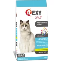 Rexy Gourmet Kuzu Etli-Tavuklu Yetişkin Kuru Kedi Maması 1 kg