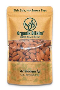 Organik Bitkim Organik Tane Çiğ Badem İçi 500 gr