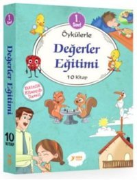 1. Sınıf Öykülerle Değerler Eğitimi Seti - 10 Kitap Takım Kolektif Yuva