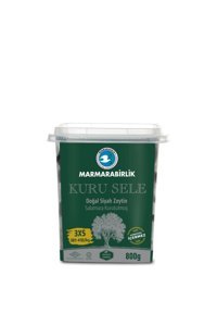 Marmarabirlik Kuru Sele Siyah Zeytin Kutu 800 gr