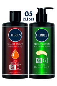 Hebbes Sıkılaştırıcı Selülit Kremi 2x500 ml