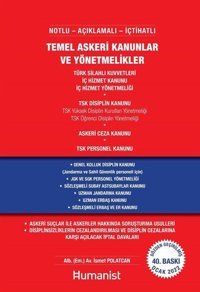 Temel Askeri Kanunlar ve Yönetmelikler İsmet Polatcan Humanist Kitap Yayıncılık