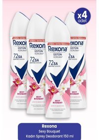 Rexona Sexy Bouquet Kadın Deodorant 4x150 ml