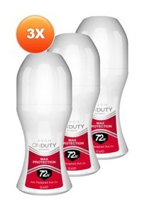 Avon Onduty Max Protection Roll-On Kadın Deodorant 3x50 ml