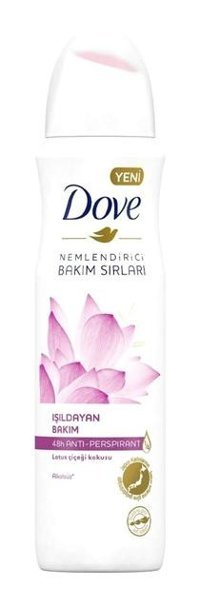 Dove Dogma Lotus Sprey Kadın Deodorant 3x150 ml