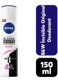 Nivea Black&White Invisible Kadın Deodorant 150 ml