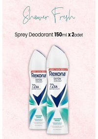 Rexona Shower Fresh Kadın Deodorant 2x150 ml