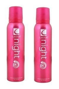 Caldion Night Sprey Kadın Deodorant 2x150 ml