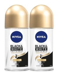 Nivea Black&White Invisible Sprey Kadın Deodorant 2x50 ml