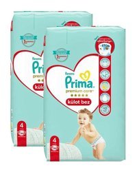 Prima Premium Care 4 Numara Külot Bebek Bezi 88'li