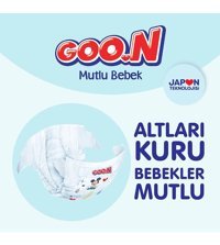 Goon Mutlu Bebek 4 Numara Bantlı Bebek Bezi 500'lü