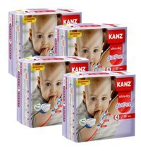 Kanz Diapers 4 Numara Bantlı Bebek Bezi 4x30'lu