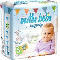 Mutlu Bebe Junior 5 Numara Cırtlı Bebek Bezi 20 Adet