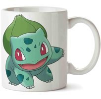 Art Hediye Pokemon Bulbasaur İki Tarafı Baskılı Kupa Bardak