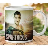 Art Hediye 1-426 Spartacus İki Tarafı Baskılı Kupa Bardak