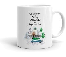 Mini Maker Kids We Wish You A Merry Christmas Mug