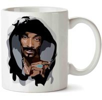 Art Hediye Snoop Dogg İki Tarafı Baskılı Kupa Bardak