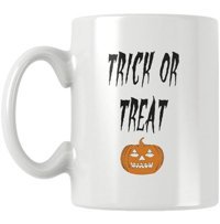 Qoeuyl Boutique Trick Or Treat Halloween Baskılı Kupa Bardak