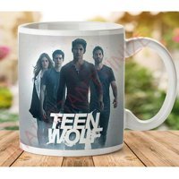 Art Hediye 1-448 Teen Wolf 2 İki Tarafı Baskılı Kupa Bardak