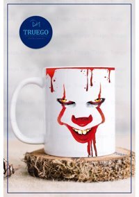 Truego Baskılı Kupa Bardak Seramik Mug - Kanlı Joker