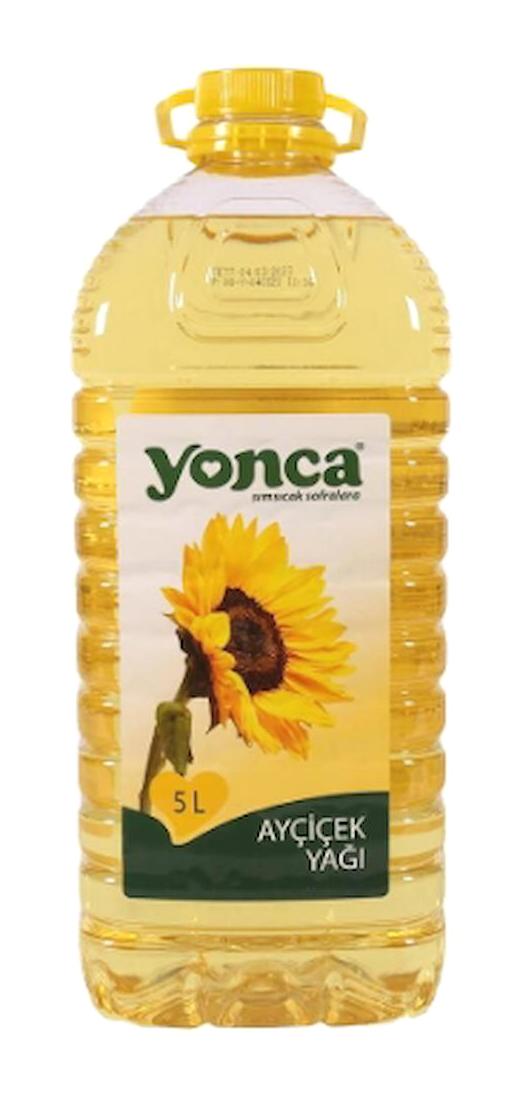 Yonca Plastik Ayçiçek Yağı 12x5 lt