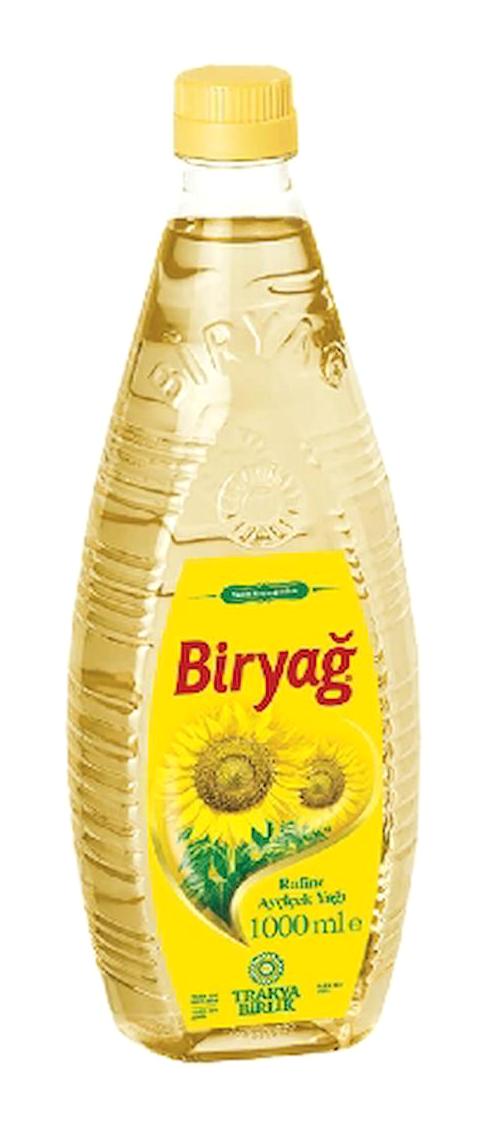 Biryağ Plastik Ayçiçek Yağı 6x1lt