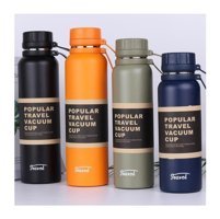 Hyt Büyük Kapasiteli Paslanmaz Çelik 800 ml Outdoor Termos Turuncu