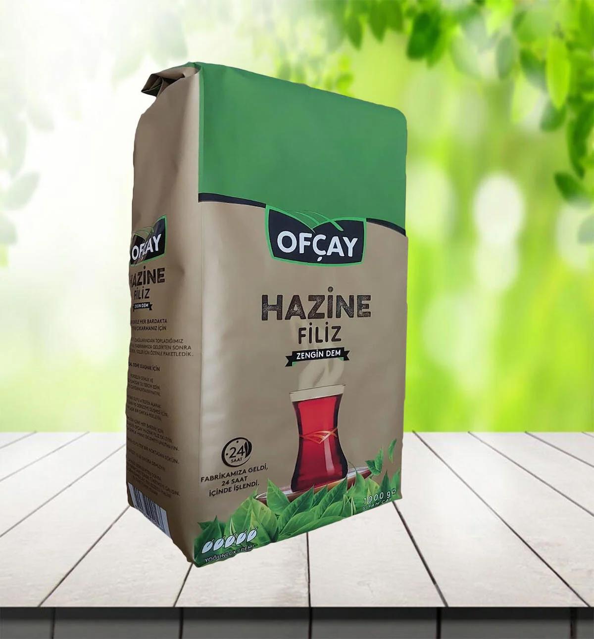 Ofçay Hazine Filiz Siyah Çay Dökme Çay 1x1 kg