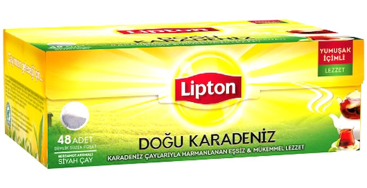 Lipton Doğu Karadeniz Organik Bergamot Demlik Poşet Çay 6x153 gr