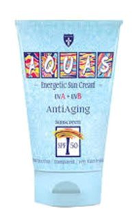 Aquas Antiaging 50 Faktör Tüm Ciltler İçin Nemlendirici Suya Dayanıklı Yüz Güneş Kremi 150 ml