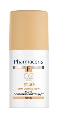 Pharmaceris F Foundation Protector Renkli 50 Faktör Tüm Ciltler İçin Nemlendirici Suya Dayanıklı Yüz Güneş Kremi 30 ml