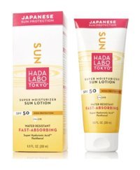 Hada Labo Tokyo Labo Tokyo 50 Faktör Tüm Ciltler İçin Nemlendirici Suya Dayanıklı Yüz ve Vücut Güneş Losyonu 200 ml