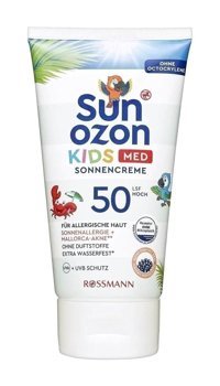 Sun Ozon Ozon 50 Faktör Tüm Ciltler İçin Nemlendirici Suya Dayanıklı Yüz Güneş Kremi 150 ml