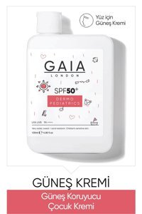 Gaia London 50 Faktör Tüm Ciltler İçin Nemlendirici Suya Dayanıklı Yüz Güneş Kremi 100 ml