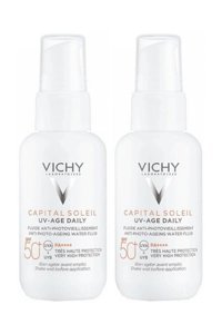 Vichy Capital Soleil 50 Faktör Tüm Ciltler İçin Nemlendirici Suya Dayanıklı Yüz Güneş Kremi 40 ml