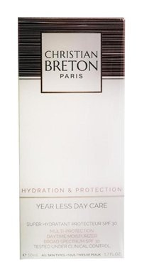 Christian Breton Hydration & Protection 30 Faktör Tüm Ciltler İçin Nemlendirici Suya Dayanıklı Yüz Güneş Kremi 50 ml