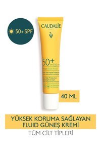 Caudalie Vinosun 50 Faktör İçin Nemlendirici Suya Dayanıklı Yüz ve Vücut Güneş Kremi 40 ml