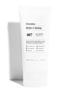 Barulab Greentea Hyrdo Calming 50 Faktör Tüm Ciltler İçin Nemlendirici Suya Dayanıklı Yüz Güneş Kremi 60 ml