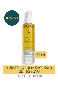 Caudalie Vinosun 50 Faktör İçin Leke Karşıtı Nemlendirici Yaşlanma Karşıtı Suya Dayanıklı Yüz ve Vücut Güneş Kremi 150 ml