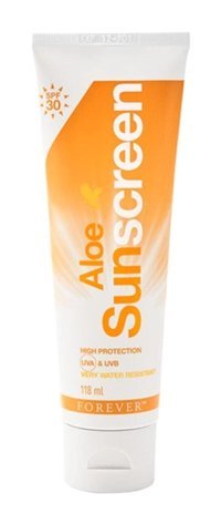 Forever Aloe Sunscreen 30 Faktör Tüm Ciltler İçin Nemlendirici Suya Dayanıklı Yüz Güneş Kremi 118 ml