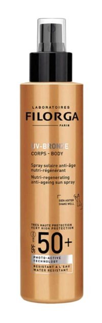 Filorga Uv-Bronze 50 Faktör Tüm Ciltler İçin Nemlendirici Suya Dayanıklı Yüz Güneş Kremi 150 ml