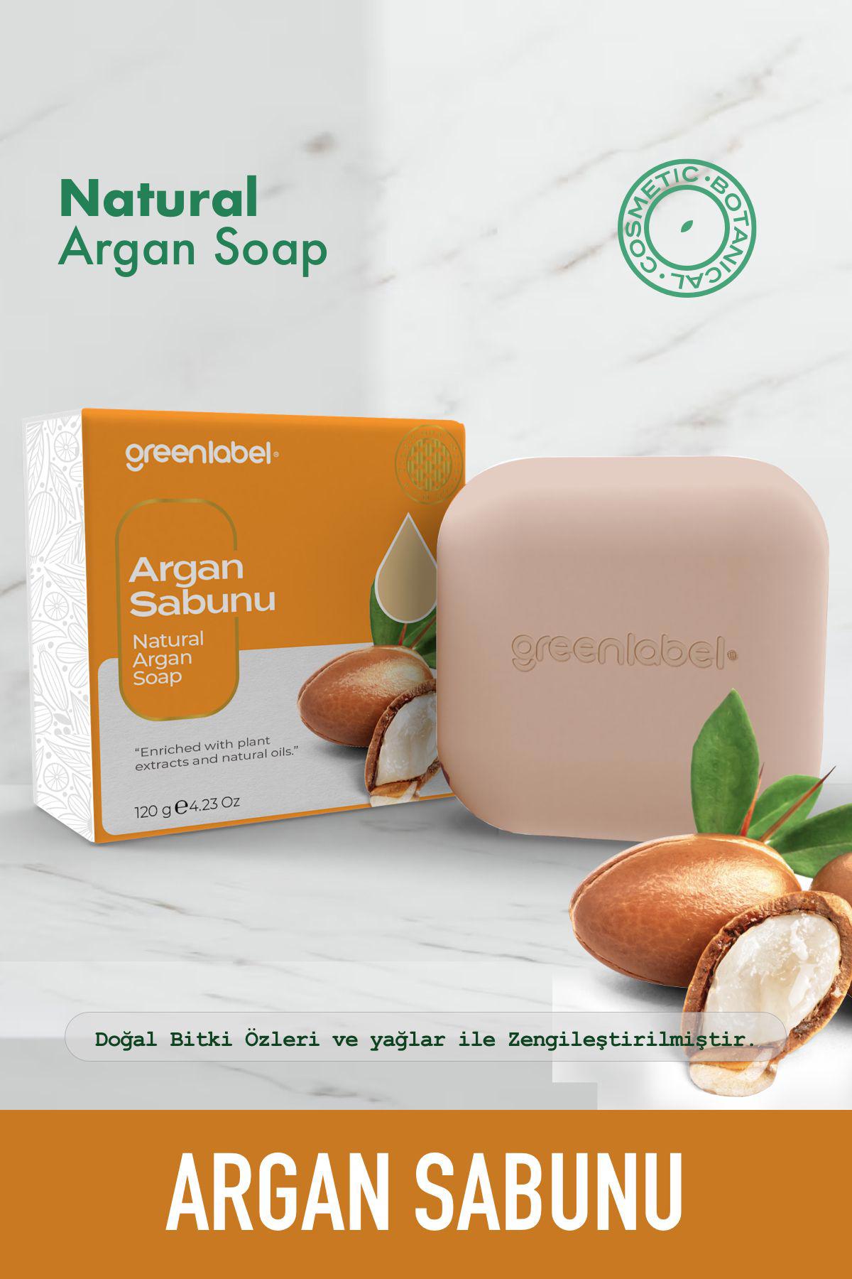 Green Label Natural Argan Yağlı Sabun 120 gr