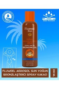 Fluweel Aerosol Sun Bronzlaştırıcı Sprey 200 ml