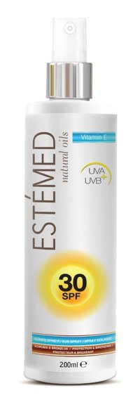 Estemed E Vitamini 30 Faktör Vücut İçin Bronzlaştırıcı Krem 200 ml