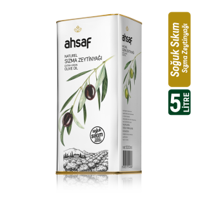 Ahsaf Naturel Soğuk Sıkım Polifenolsüz Teneke Sızma Zeytinyağı 2x5 lt