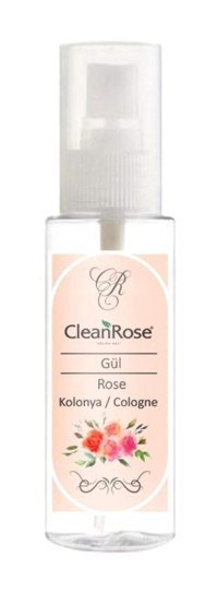 Clean Rose Gül Sprey Kolonya 50 ml