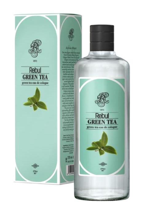 Rebul Green Tea Cam Şişe Kolonya 250 ml