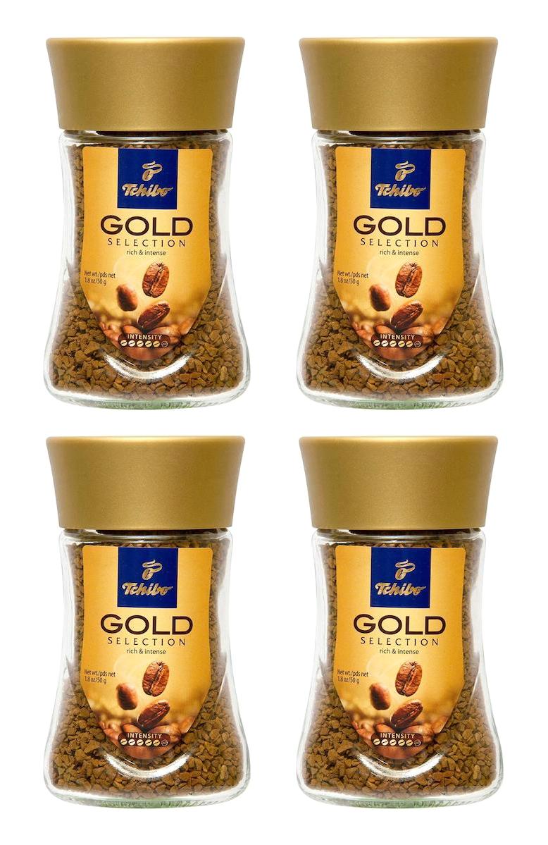 Tchibo Gold Selection Kavanoz Granül Kahve 4x50 gr