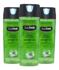 Deep Fresh Mentol Duş Jeli 3x500 ml