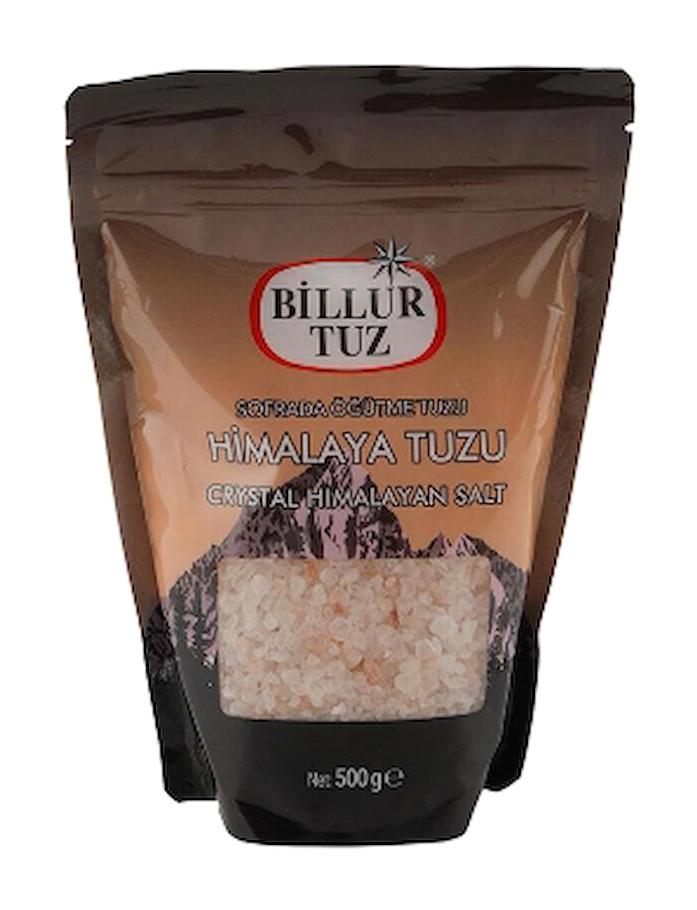 Billur Doypack Kristal Himalaya Tuz Paket 24x500 gr